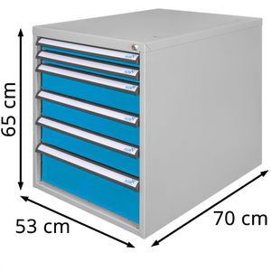 Produktbild für Schubladenschrank ADB 52526, aus Metall