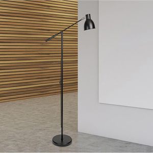 Produktbild für Stehlampe Maul Maulfinja, schwarz, 121 cm