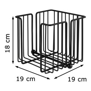 Produktbild für Serviettenhalter APS Urban 11771, Metall schwarz