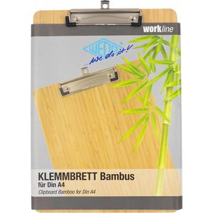 Produktbild für Klemmbrett Wedo 574504 Bambus, A4