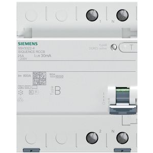 Produktbild für FI-Schutzschalter Siemens 5SV3322-4, 30mA, Typ B