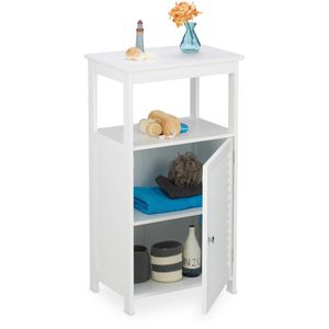Produktbild für Badschrank Relaxdays 10032189, mit 4 Füßen, weiß