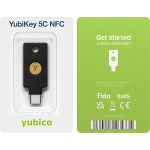 Produktbild für Fido-Stick Yubico YubiKey 5C NFC