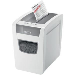 Produktbild für Aktenvernichter Leitz 8001 IQ Home Office Slim P4, weiß