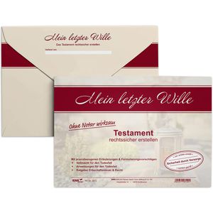 Produktbild für Testament RNK 2812, Mein letzter Wille