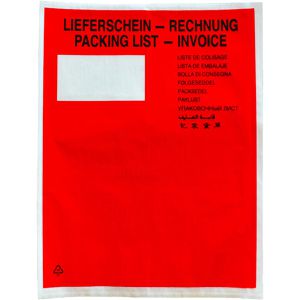 Lieferscheintaschen dm-folien C4