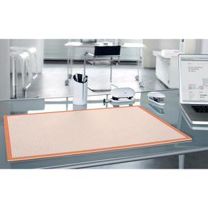 Produktbild für Schreibunterlage Sigel HO270, Graph, weiß / orange
