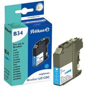 Produktbild für Tinte Pelikan B34 für Brother LC-123C