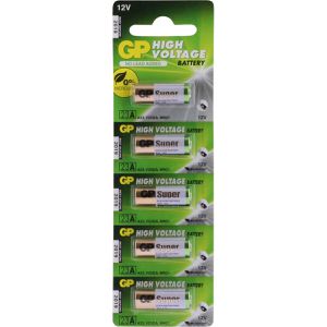 GP Batterien Batteries 23A, A23, V23GA, 12 V, 5 Stück
