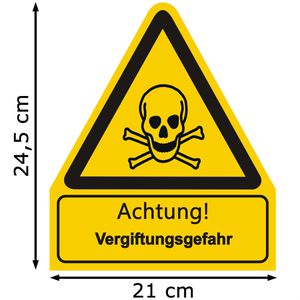 Produktbild für Hinweisschild Abtec ISO 7010 W016, Folie