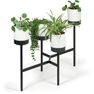 Produktbild für Blumenständer Prosperplast Bloomie, schwarz/beton