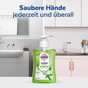 Produktbild für Seife Sagrotan Hydra Care, Apfel &amp; Jasmin