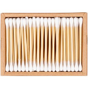 Produktbild für Wattestäbchen pandoo Bio-Bambus, 7,5cm