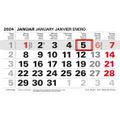 Zusatzbild 3-Monatskalender Kalenderwerk Jahr 2023