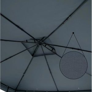 Produktbild für Pavillon CASARIA Lorca, 108722, anthrazit