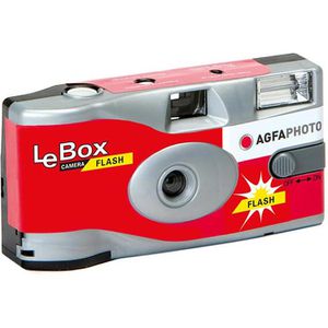 Produktbild für Einwegkamera AgfaPhoto LeBox Flash, 27 Farbaufnahmen