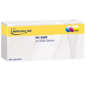 Toner Böttcher-AG für HP 220X Multipack