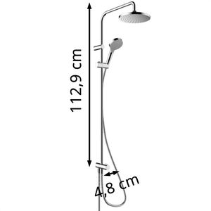 Produktbild für Duschsystem hansgrohe Vernis Blend 200, verchromt