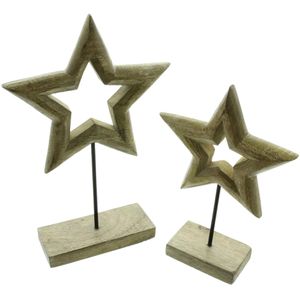 Weihnachtsstern Frank-Flechtwaren 778064, 2 Stück