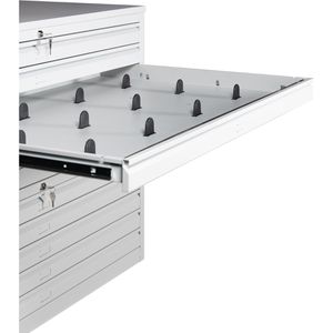 Produktbild für Planschrank G-Office MPC/10, lichtgrau, DIN A0