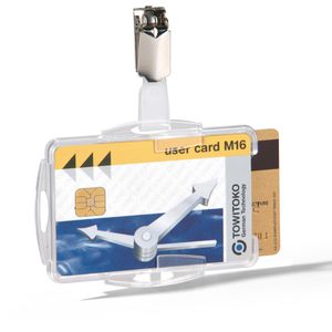 Produktbild für Kartenhalter Durable 821819, Hartplastik