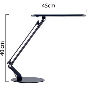 Produktbild für Schreibtischlampe Unilux Rumba, schwarz, LED