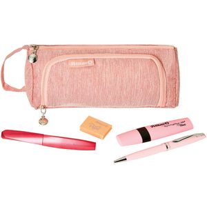 Produktbild für Federmäppchen Pelikan Homeoffice Canvas Look, 517089