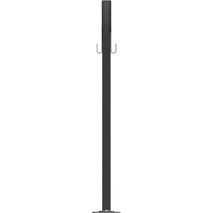 Produktbild für Wallbox-Standfuß Easee Stele 90323, Aluminium, schwarz