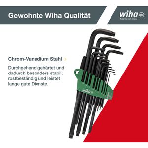 Produktbild für TX-Winkelschlüssel Wiha 366SZ13 ProStar, 24312