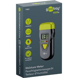 Produktbild für Feuchtemessgerät Goobay 77832, LC-Display
