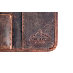 Produktbild für Schreibunterlage Alpenleder Silvretta, old havanna