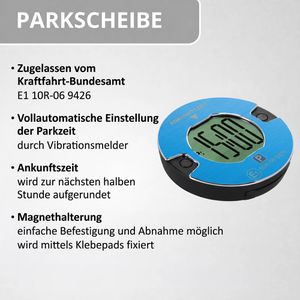 Produktbild für Parkscheibe OOONO P-DISC NO1, elektronisch
