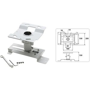 Produktbild für Beamer-Deckenhalterung Epson ELPMB23, weiß