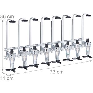 Produktbild für Barbutler Relaxdays 10025721, Wandmontage
