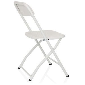 Produktbild für Klappstuhl hJh-OFFICE TUDELA XXL PRO W, 803103, weiß
