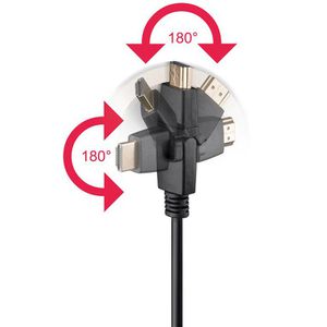 Produktbild für HDMI-Kabel Goobay 61292 HDMI 2.0, vergoldete Stecker