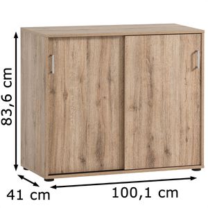 Produktbild für Schiebetürenschrank Möbelpartner Niels 2021, Holz