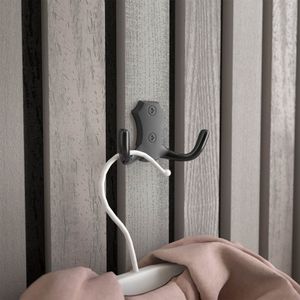 Produktbild für Garderobenhaken SO-TECH Lena, 108995, chrom dunkel