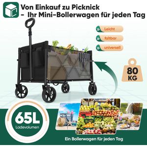 Produktbild für Bollerwagen Sekey FW174, faltbar