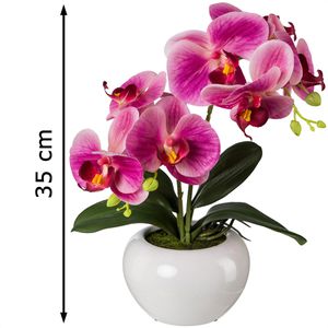 Produktbild für Kunstblume Creativ-green Orchidee, Phalaenopsis