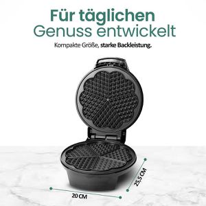 Produktbild für Waffeleisen Emerio WM-131149 Waffelautomat, 1200 Watt