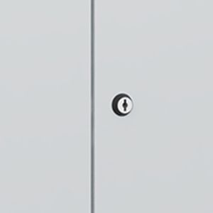 Produktbild für Mehrzweckschrank CP-Möbel Classic Plus, abschließbar, grau