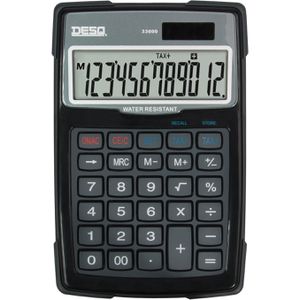 Produktbild für Taschenrechner DESQ Heavy Duty Large 33000, MwSt-Berechnung