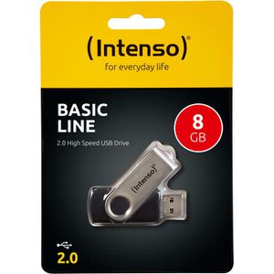 Produktbild für USB-Stick Intenso Basic Line, 8 GB