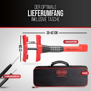 Produktbild für Lenkradkralle Heyner 850400 T-Lock Pro