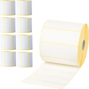 Produktbild für Brother-Etiketten Brother BDE-1J050102-102, weiß