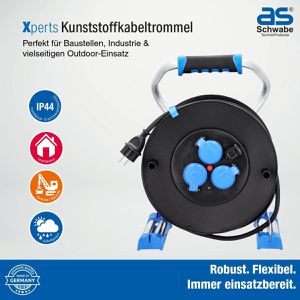 Produktbild für Kabeltrommel as-Schwabe 23625 Xperts, 50m
