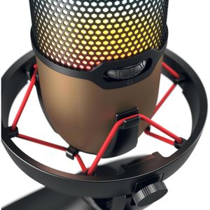 Produktbild für Mikrofon CHERRY UM 9.0 PRO RGB, schwarz-kupfer