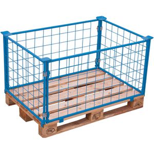 Produktbild für Palettenaufsatz VARIOfit Typ 62, pa-100.016, blau, Stahl