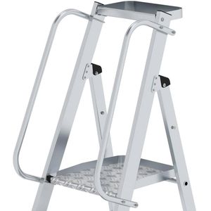 Produktbild für Podestleiter MUNK 51090, mit nivello-Leiterfüße